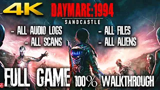 DAYMARE 1994 SANDCASTLE Gameplay Walkthrough 100% COLLECTIBLES (4K 60FPS) FULL GAME No Commentary