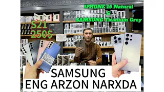 IPHONE15 & SAMSUNG S24 Ultra  ENG ARZON NARXDA https://t.me/GOLDMOBILENO1