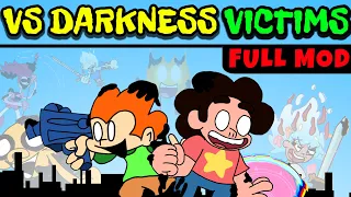 Friday Night Funkin' VS Darkness Victims + Cutscene | Pibby Steven, BFDI, Pico, Anne (FNF/Pibby/New)