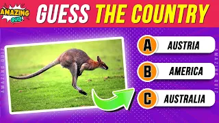 GUESS THE COUNTRY BY ITS NATIONAL ANIMAL 🌍 Best Country Quiz 2023 - [Amazing Quiz]