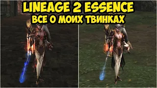 Все о моих твинках в Lineage 2 Essence.