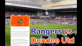 Dundee United Fans - "Lizzies in a box" chant during minutes silence for HM Queen Elizabeth