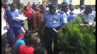 Edo state police command parades over forty suspected criminal in Benin