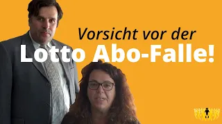 Abzocke: Vorsicht vor der Lotto Abo-Falle!