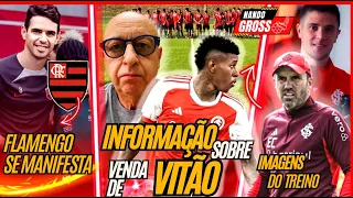 PORTAL REVELA NEGOCIAÇÃO COM VITÃO/FLAMENGO E OSCAR/A ESTREIA DO GOLEIRO/IMAGENS DO TREINO/