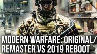 Call of Duty Modern Warfare: Classic Maps Remade on New Tech! Original/Remaster vs 2019 Reboot