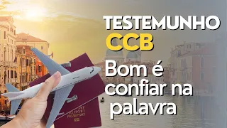 TESTEMUNHO CCB O BOM É CONFIAR NA PALAVRA #ccb #testemunhosccb #testemunho