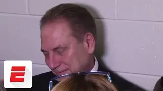 Michigan State coach Tom Izzo reacts to heartbreaking loss against Syracuse | ESPN