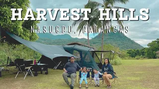 Harvest Hills Family Farm | Nasugbu, Batangas | Hilltop Camping | Blackdog Tunnel Tent