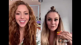 Shakira and Holly Talking about Shakira’s new single Don’t Wait Up and more