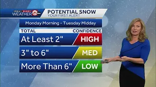 'Snow event' expected Tuesday