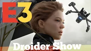 Лучшие игры E3, складной дрон Anafi, РОЗЫГРЫШ | Droider Show #356