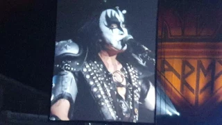 Concerto dei Kiss a Torino il 15.05.2017