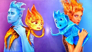 Ember Dan Wade Dari Elemental Memiliki Anak! Tips Pengasuhan Api vs Air!