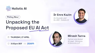 Unpacking the Proposed EU AI Act