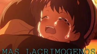 Animes para llorar | 10 Animes que te haran llorar | Animes tristes