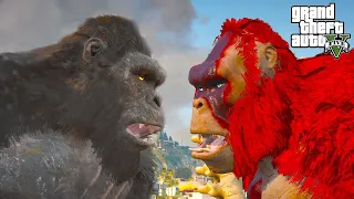 King Kong vs Scar King Monke Verse - GTA 5 Mods