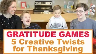 5 Best Thanksgiving GRATITUDE Party Games! | Family Fun Every Day