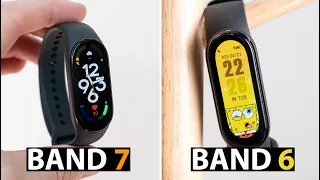 🔥 Xiaomi Smart Band 7 vs Xiaomi Smart Band 6 COMPARATIVA en ESPAÑOL ⌚ ¿Merece la pena el cambio?