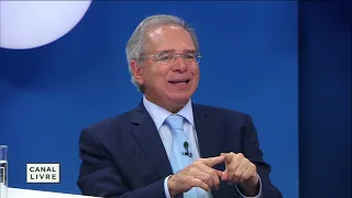 "Eu confio muito no Roberto Campos Neto no Banco Central", diz Paulo Guedes