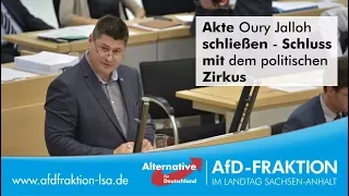 Akte Oury Jalloh schließen - Schluss mit dem politischen Zirkus