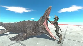 Mosasaurus New unit vs every Unit - Animal Revolt Battle Simulator