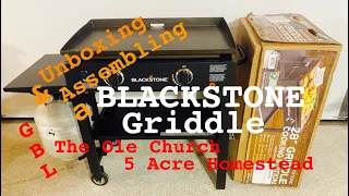 Unboxing & Assembling A Blackstone Griddle #BlackstoneGriddle #BlackstoneGrill #Blackstone
