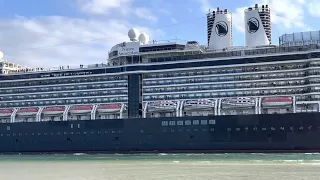 Do not miss it! The Holland America Cruise Ship Leaving Florida Port.Don’t forget to subscribe👍👏