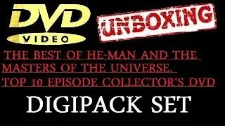 THE BEST OF HE-MAN AND THE MASTERS OF THE UNIVERSE Dvd Digipack Unboxing