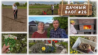 Занимаемся садом и огородом. Как все цветет весной? Дачный влог №26