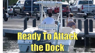 She Is Ready To Attack The Dock | Miami Boat Ramps