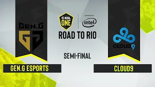 CS:GO - Gen.G Esports vs. Cloud9 [Vertigo] Map 2 - ESL One: Road to Rio - Semi-final - NA