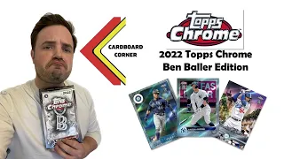 J-ROD SHOW! 2022 Topps Chrome Ben Baller Edition ⚾️ Box Break SHINY STUFF! #toppschrome #topps