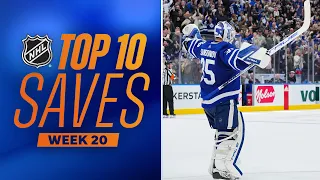 Top 10 Saves from Week 20 (2023-24 NHL Season)