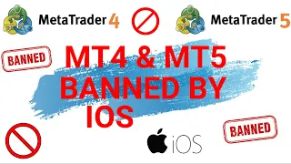 MT4 & MT5 BANNED By IOS??? #metatrader #banned #ios #apple #android