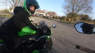 2011 Kawasaki ninja zx6r m4 exhaust revs