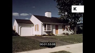 1950s Suburban Housing, American Dream, Component Building