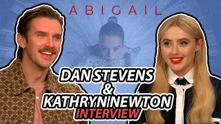 Dan Stevens & Kathryn Newton interview "Abigail"