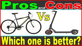 Bicycles vs electric scooters - Which one is better? What should you  buy?