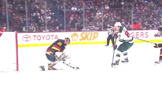 Kirill Kaprizov's breakaway goal vs Canucks (2 mar 2023)