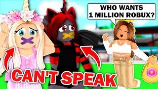 Brookhaven But You CAN'T SPEAK! (Roblox)