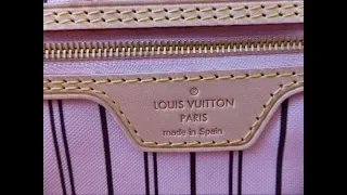 How to spot a fake Louis Vuitton neverfull?