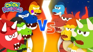 🎵The Invincible Dino-Rangers | 1 Hour | nursery rhymes | for kids | kids songs | Dinosaur songs