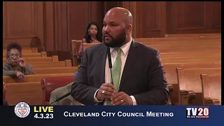 Cleveland City Council Meeting, April 3, 2023
