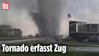 Tornado verwüstet Nebraska: Dramatische Bilder des Sturms