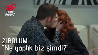 Doruk ve Aslı'nın ilk öpücüğü! | Aşk Laftan Anlamaz 21. Bölüm