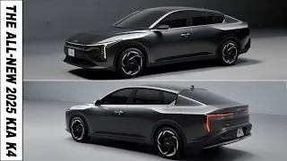 The New 2025 Kia K4 First Look – Exterior and Interior