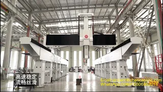 60m/min runing! Boat plug mould making big size 5 axis cnc machine