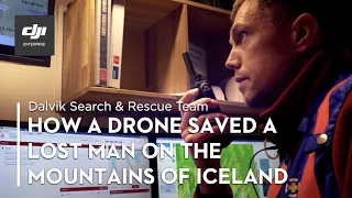 How A Drone Saved a Lost Man on The Mountains of Iceland