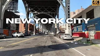 Driving New York City 4K: Lower East Side to Upper West Side